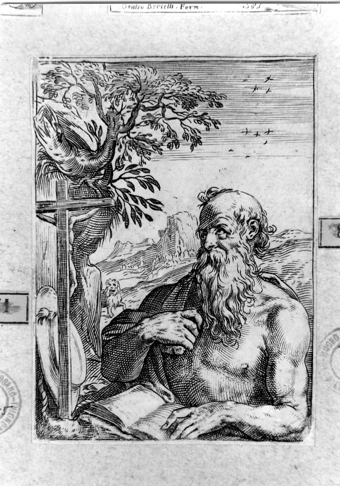 San Girolamo penitente - Collezione Remondini. Bassano del Grappa. Vicenza